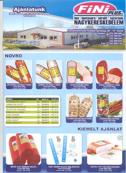 Prospektus – nyomdai referencia