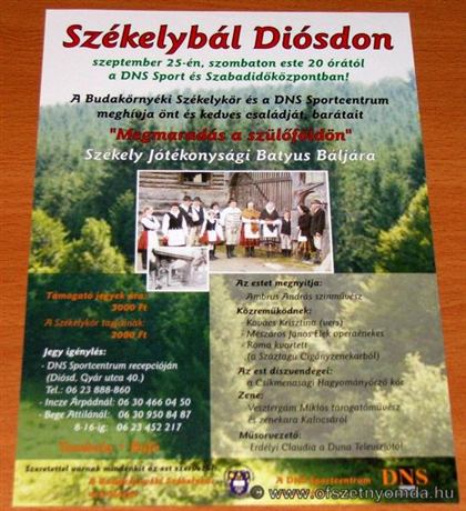 Szórólap – nyomdai referencia