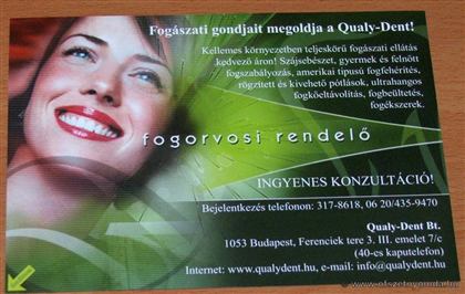 Szórólap – nyomdai referencia