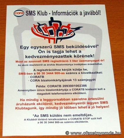 Szórólap – nyomdai referencia