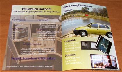 Szórólap – nyomdai referencia
